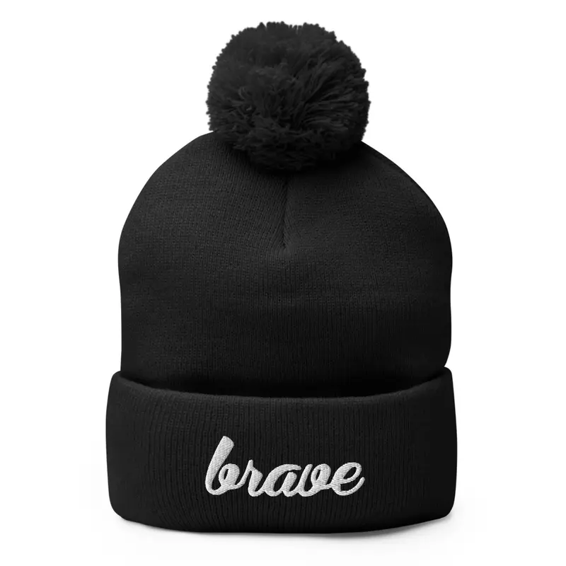 Brave lowercase b "Beanie"